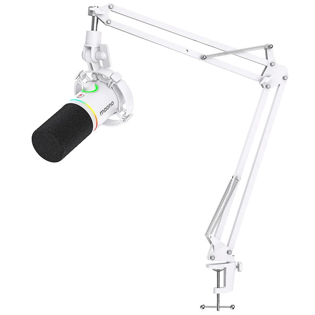 maono PD200X XLR/USB Dynamic Microphone for Gaming Recording Streaming Youtube Metal Mic with Software Tap-to-Mute Gain Knob