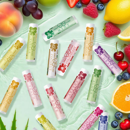 80PCS advanced gift set lipstick set -16 flavors, moisturizing, nourishing, shiny, natural formula