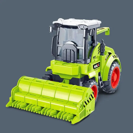 1pcs Diecast Farm Vehicles Mini Car Model Engineering Car Model Tractor Engineering Car Tractor Toys Model for Kids Xmas Gift