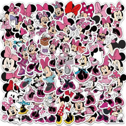 50pcs Disney 3d Graffiti Stickers Mixed Toy Story & Classic Characters Waterproof Decals For Phone Laptop Luggage Diy Kids toy