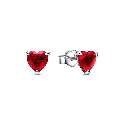 925 Sterling Silver Pink Bow Jewelry Set Ring Earrings Bracelet Necklace for Women Birthday Gift
