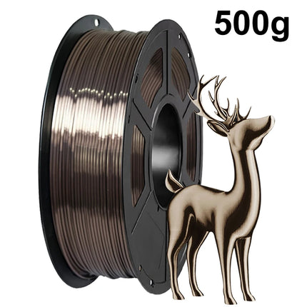 Silk PLA 3D Filament Wire 1.75mm Spool Wire 3D Printer Material 250g,500g,1kg 3D Print Refills, Filament wire Vacuum Packaging