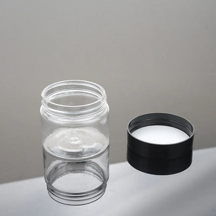 30/50/100pcs 50g Plastic Cosmetics Jar Makeup Box Travel Face Cream Bottle Container Empty Makeup Jar Pot Refillable Bottles