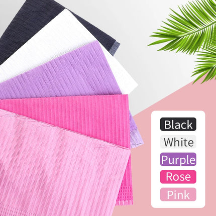 20/50Pcs Disposable Eyelash Clean Pad Mat Tattoo Cleaning Wipes Table Pad Waterproof Medical Paper Dental Bibs Cloths Salon Tool