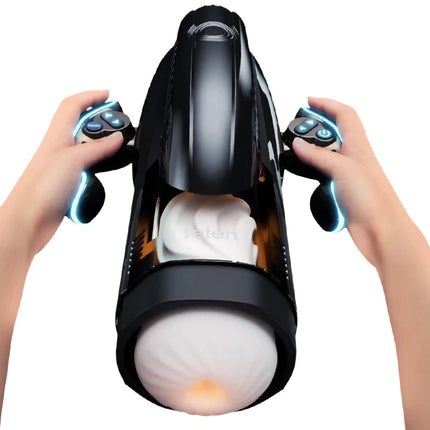 Bermuda Masturbator Powerful Vacuum Sucking Blowjob High-Speed Piston Telescopic Heating Male Masturbation Cup Sex Toys for Men