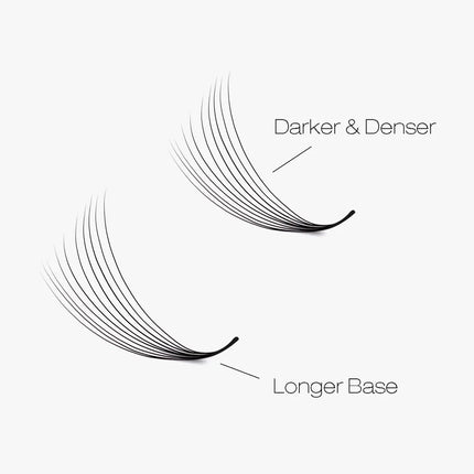 VAVALASH 1000Fans Narrow  Premade Fans Eyelash Extension 8D 10D Narrow Volume Fan Mix Thin Root  Pointy Base Premade Fan Lashes