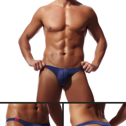 Men Thong Underwear Breathable Jockstrap T Back String Pouch Low Rise Fitness Bikini Sexy Transparent Male Lingerie Tanga Hombre