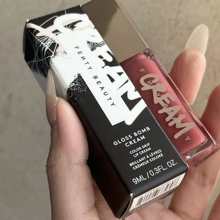 Hot 9 Colors Lip Gloss Lipstick Water Gloss Highlight Mirror Lasting FUSSY HEAT RIRI Sparkling Charming Moisturizing Lip Care