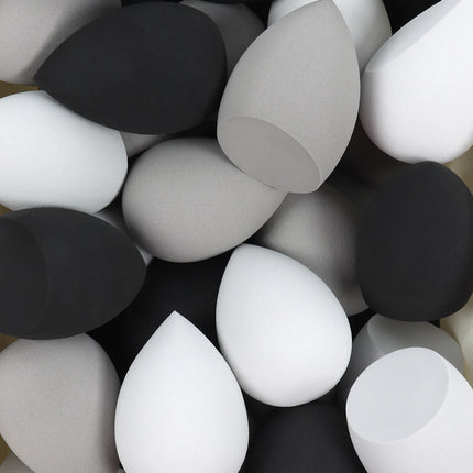 25 Beauty Eggs (Makeup Sponges), Foundation Make-Up Mixed Beauty Sponges, Liquid, Cream and Powder Flawless, Multi-Color Makeup