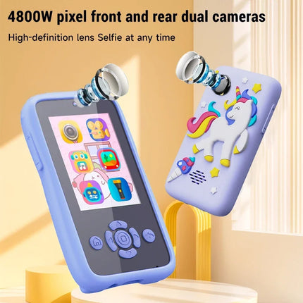 Children's Smartphone Camera Toys Cartoon Camera With Built-in Music Player And Games Kids Photographer Puzzle Smart Camera Toys