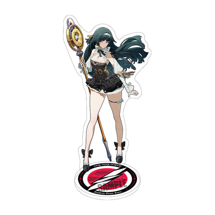 Game Zenless Zone Zero Sunna Cissia Promeia Hoshimi Miyabi Anime Acrylic Stand Model Plate Keychain Desk Decor Collection gift