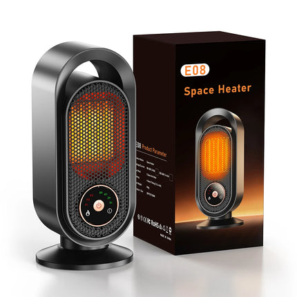 Portable Desktop PTC quick heating shaking head electric both cooling and heating small household With Remote Control 1000W