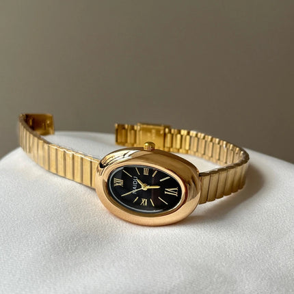 Famous Brand Women Gold Quartz Watch Luxury Ladies  Adjustable Stainless Steel Strap Wristwatches Gifts Reloj Mujer Dropshipping
