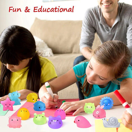 NEW Mochi Squishies Kawaii Anima Squishy Toys For Antistress Ball Squeeze Party Favors  Stress Relief Toys For Birthday