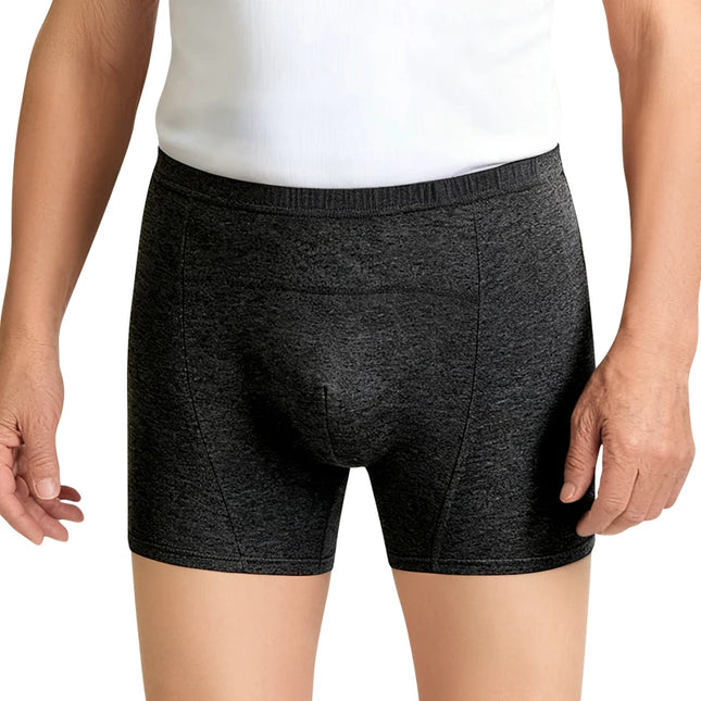 Incontinence Briefs Men's Boxer Briefs Leak Proof Boxers Man Plus Size Underwear Boxer Male Breathable Men's Panties Set Shorts