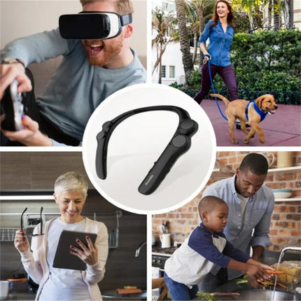 New Portable Neck Hanging Wireless Bluetooth Speaker Portable Mini Subwoofer Intelligent Wearable Stereo Subwoofer