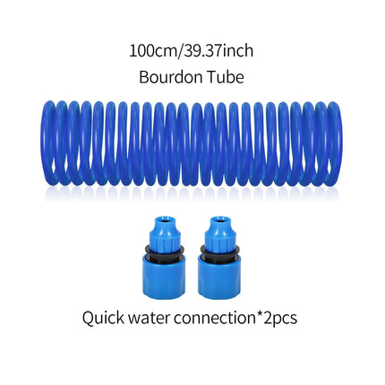 10/15m Portable Garden EVA Retractable Water Hose Spring Hose Car Wash Curly Magic Pipe Expandable for Flower Lawn Watering
