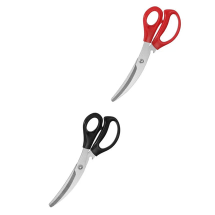 Stainless Steel Grill Shear Multifunctional Barbecue Scissors Food Vegetable Meat Scissor Kitchen Gadget Peferct for BBQ Camping