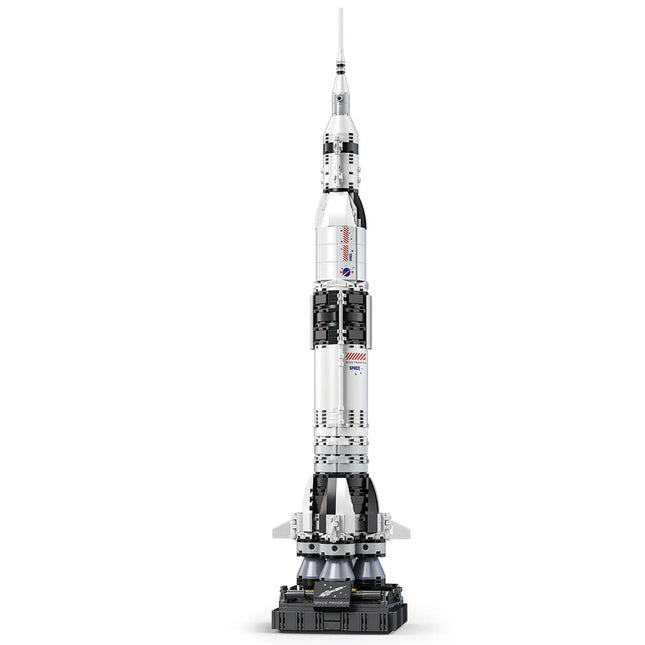 600+ Piece Bricks Space Shuttle Heavy Rockets Set Technical City Model Building Blocks Boy Birthday Gifts Kids Toys For Children
