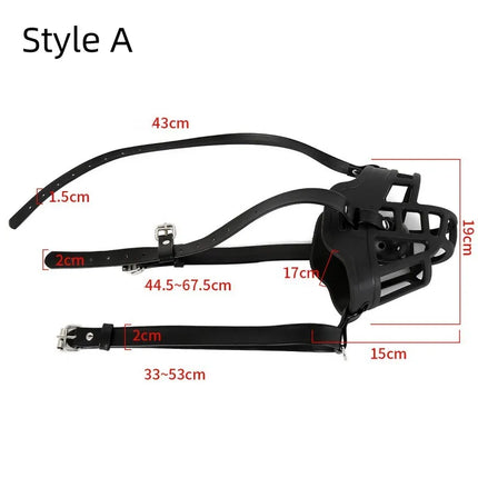 Bdsm Hollow Mesh Face Mask with Fetish Slave Open Mouth Ball Gag for Couple Adult Games Bondage Restraints Cosplay Sex Toys