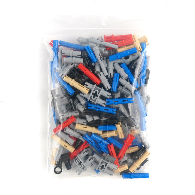 174PCS MOC Pin Set Building Blocks Tech Connectors Parts Pin Peg Bushes Replace Bricks 2780 3749 15100 43093 6558 3673 32556