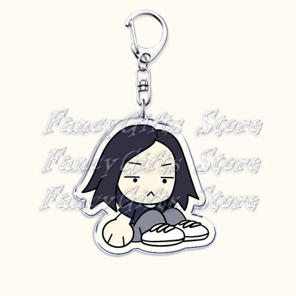 Tokio Hotel Band Chibis Keychains for Accessories Bag I Love Bill Tom Kaulitz Georg Listing Keyrings Jewelry Friends Fans Gifts