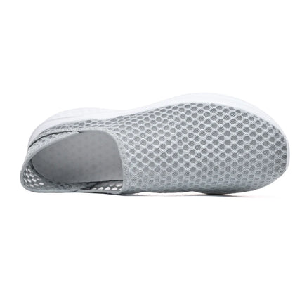 Sports shoes men's mesh breathable casual men's shoes unisex soft and comfortable couple shoes plus size flat shoes women 36-48