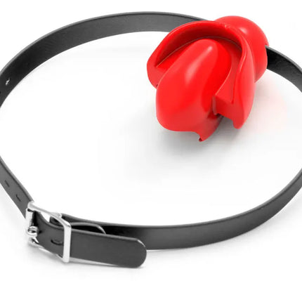 Silicone Mouth Gag Erotic Fixed Tongue Gag Ball Couple Adult Game Alternative No escap Bondage Gag Ball Erotic Sex Toy Store 18+