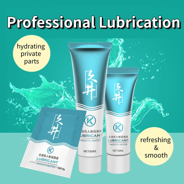 Water-Based Lubricant for Couples, Adults, Intimate Goods, Lubricating Fluid, Lube, Sex Accessories, Anal, Vaginal Sex Lubrication