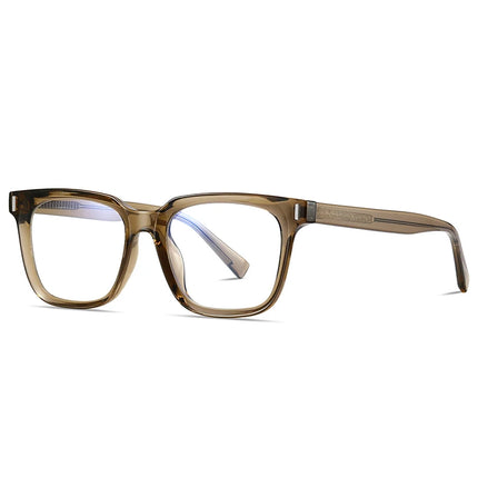 JMISUS Fashion Square Prescription Glasses Women Men Photochromic Progressive Myopia Optical Eyewear Lenses with Custom Recipe