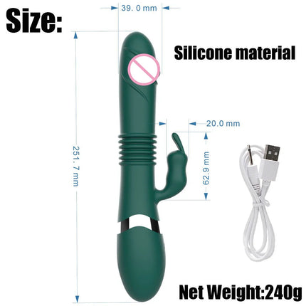 Large Dildo G Spot Vibrator Rabbit Clitoral Clit Stimulation Realistic Penis Sex Shop Sex Toy Adult Product Vibrador for Women