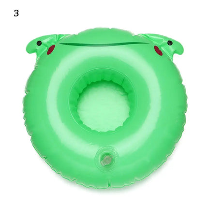 Inflatable Drink Holder Cup Coasters Swimming Pool Drink Float Bar Coasters Party Decoration Kids Float Toys For Beverage Bottle