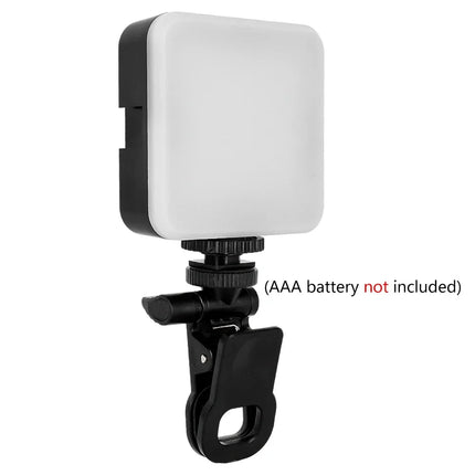 Selfie Light & Phone Light Clip for iPhone Phone LED Light for Selfies, Makeup, TikTok, Live Streaming & Video Conferencing