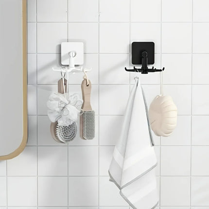 Kitchen Hook Organizer Bathroom Hanger Wall Dish Drying Rack Holder For Lid Cooking Accessories Cupboard Storage Cabinet Shelf