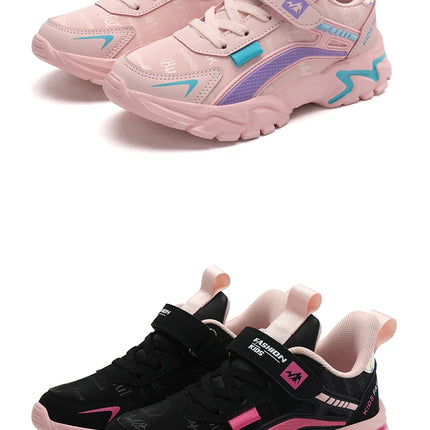 Kids Girls Shoes Running School Casual Sports Breathable Non-slip Sneakers Basketball Children Outdoor Walking Tennis All Season