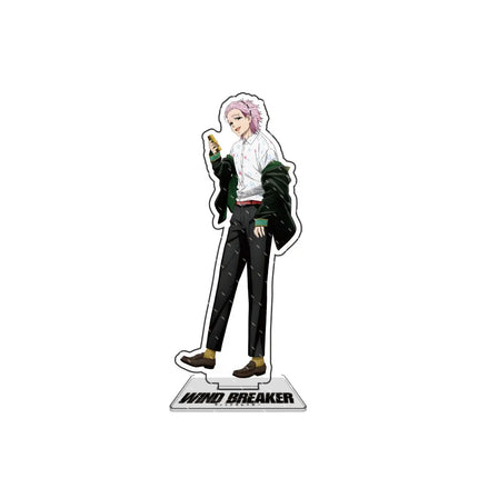 Anime WIND BREAKER Figures Sakura Haruka Suo Hayato 15cm Acrylic Stands Tomiyama Choji Character Model Fashion Decor Gift