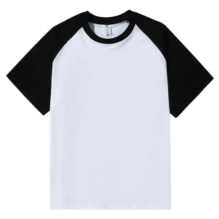 Brand New 220g Men's T-shirts Heavy-Duty Pure Cotton Shoulder-Plugged Short-Sleeved Men T Shirt Color Bottoming Man Tee Shirt