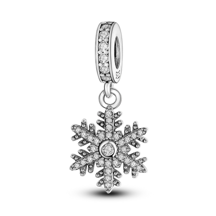 Inlaid Zircon Charm Beads 925 Sterling Silver Color Love Heart Snake Dangle Fit Original Bangle Bracelet Charms Pendant Jewelry