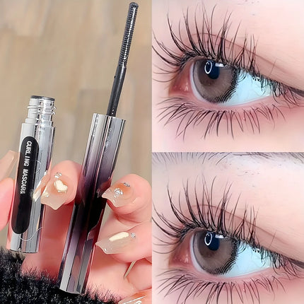 Sweet Mint Slim Tube Mascara - Black, Smudge-Proof, Lengthening Curling, Perfect for Party Music Festival Valentine's Gift