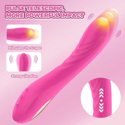 Dildo Vibrator for Women Vagina G-Spot Vibrator Clitoris Nipples Stimulator Fake Penis Female Masturbation Sex Toy for Women
