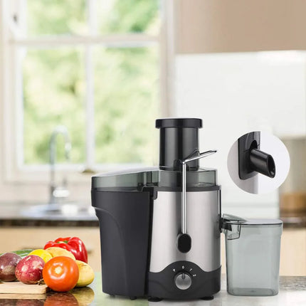 High Quality Powerful Centrifugal Stainless Steel Low Noise Orange Vegetable Fruit Electric Juicer Juice Extractor
