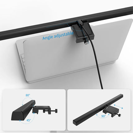 USB Stepless Dimming Screen Hanging Lights Curved Screen Monitor Light Bar RGB Background Atmosphere Desk Lamp Monitor Light Bar