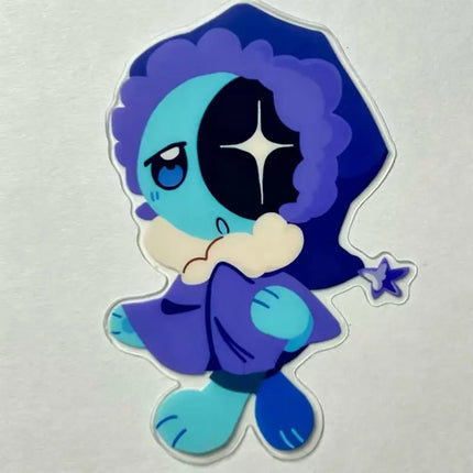 Cute World Vee Astro Shelly Pebble Sprout Acrylic Keychain Kawaii Anime Bag Charm Pendant Collectible for Fans Birthday Gift