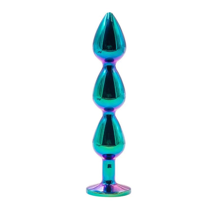 1pcs Metal Anal Plug  Gem Base Butt Plug Anal Massage Dilatancy Toys Adult Masturbation Sexual Wellness G-point massage