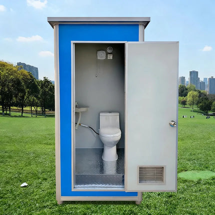 Luxury Portable Toilet Restroom Cabin Single Room for Events Worksites Public Parks Camping RV Areas VIP Outdoor Use