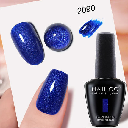 NAILCO Gel Nail Polish 15ml Hema TPO Free Nail Art Vernis Semi Permanent UV Gel Polish Nail Manicure Nail Varnish Ongle Top Coat