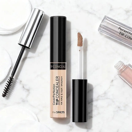 The Saem Cover Dark Spots Dark Circles Concealer SPF 28/PA++Naturally Modify Skin Concealer Even Skin Tone Longlasting Concealer