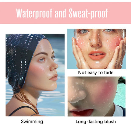 Matte Butter Powder Blush Bronzer Contour Natural Brighten Cheek Tint Rubores Single Color Blusher Rouge Palette Korean Makeup