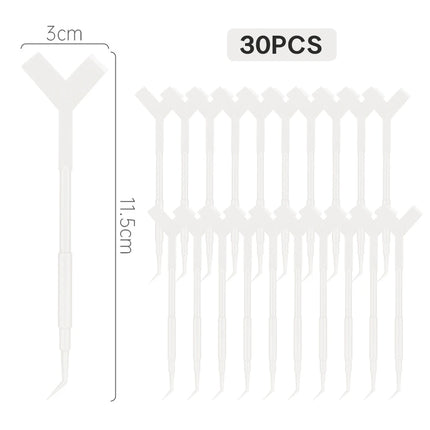10/30/50PCS  Y Shape Eyelash Makeup Brushes Eyelash Extension Supplies Lash Accessories Reuseable Plastic Eyelash Perming Brush