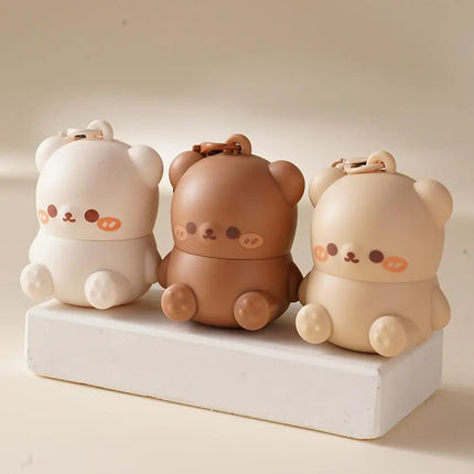 Children Fruity Lip Balm Moisturizing Anti-Dry Anti Crack Lip Balm Baby Available Lip Care Cute Little Bear Lipstick SkinCare